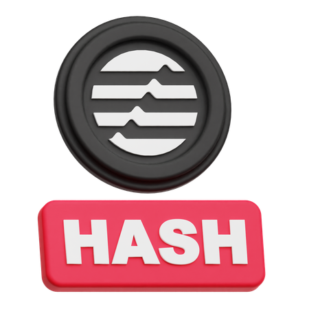Aptos Hash  3D Icon