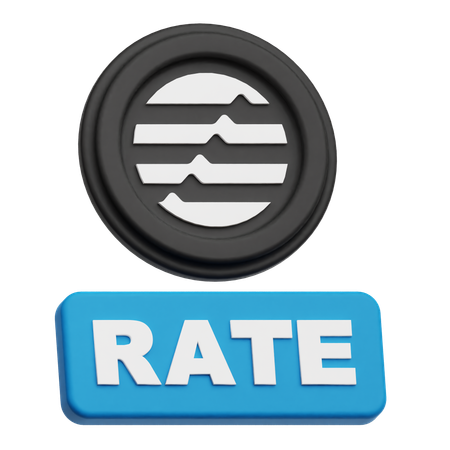 Aptos Rate  3D Icon