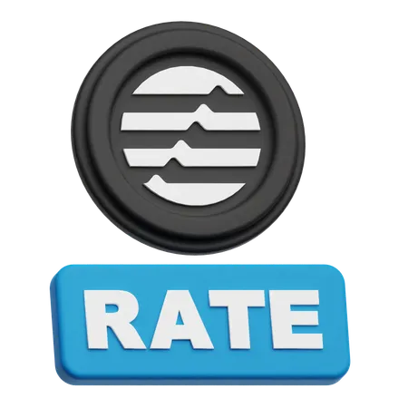 Aptos Rate  3D Icon