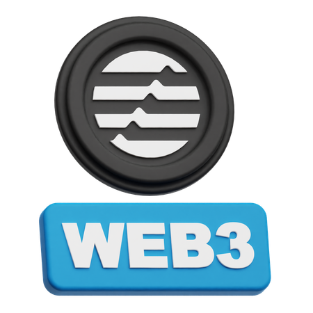 Aptos Web 3  3D Icon