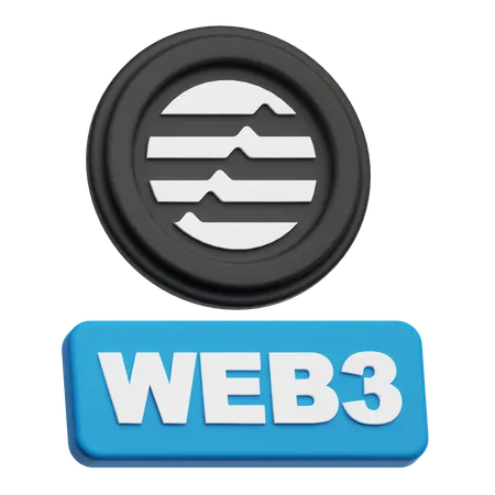 Aptos Web 3  3D Icon