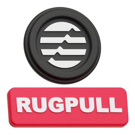 Appartements Rugpull  3D Icon