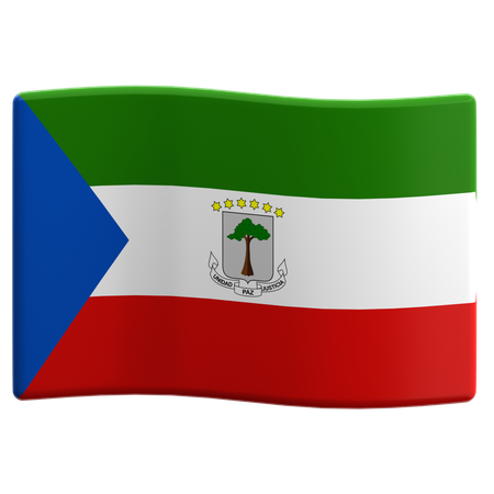 Äquatorialguinea  3D Icon