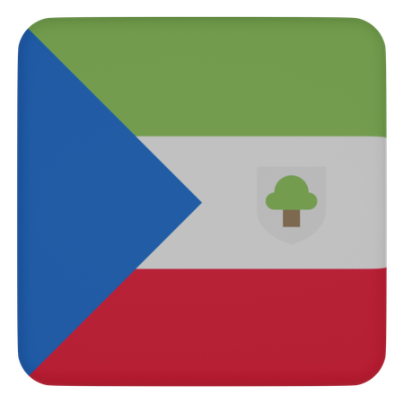 Äquatorialguinea  3D Icon