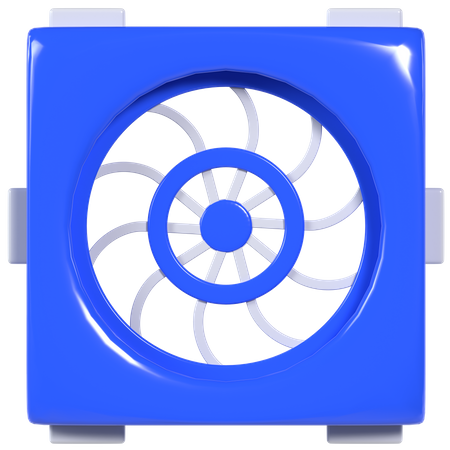 Aquecedor de carro  3D Icon