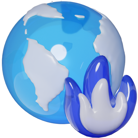 Aquecimento global  3D Icon