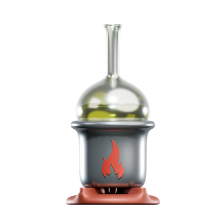 Aquecimento químico  3D Icon