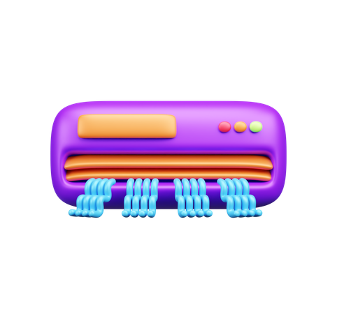 Ar condicionado  3D Icon