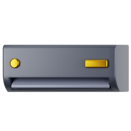 Ar condicionado  3D Icon