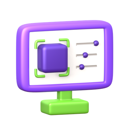 Logiciel AR  3D Icon