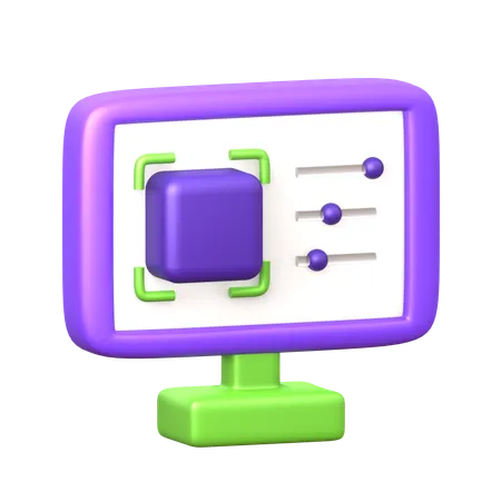 Logiciel AR  3D Icon