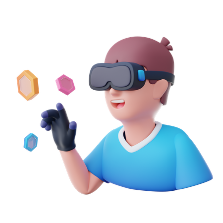 AR Touch  3D Icon