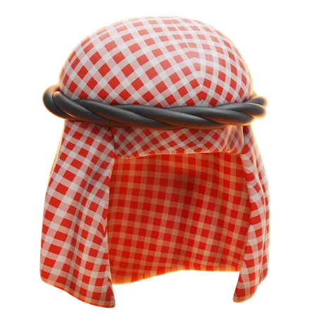 ARAB HAT  3D Icon