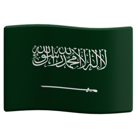 Arábia Saudita  3D Icon