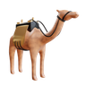 3d camel emoji