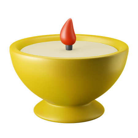 Arabian Candle  3D Icon