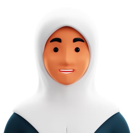 Arabian Female  3D Icon