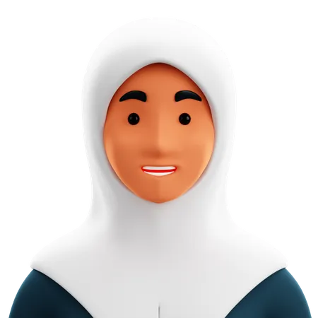 Arabian Female  3D Icon