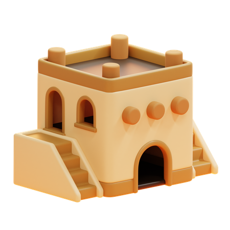 ARABIAN HOUSE  3D Icon
