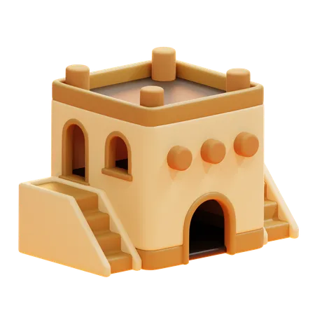 ARABIAN HOUSE  3D Icon