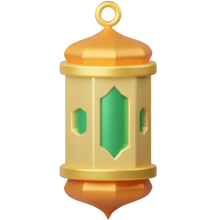 Arabian Lantern  3D Icon