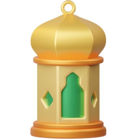 Arabian Lantern  3D Icon