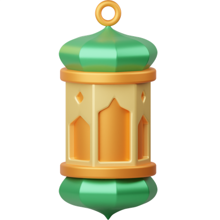 Arabian Lantern  3D Icon