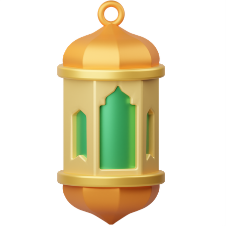 Arabian Lantern  3D Icon