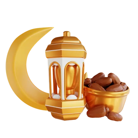 Arabian Lantern  3D Icon
