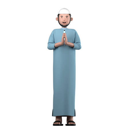 Arabian man  3D Icon