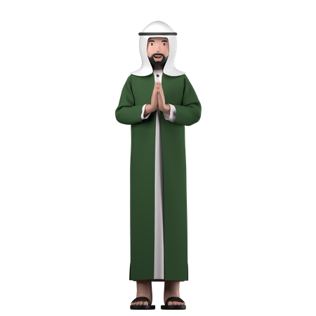 Arabian Man  3D Icon