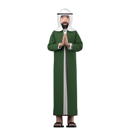 Arabian Man  3D Icon