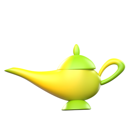 Arabian Teapot  3D Icon