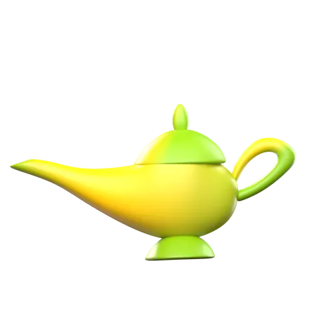 Arabian Teapot  3D Icon