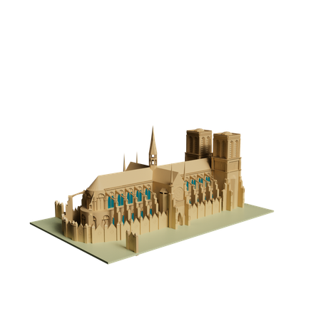 Arabic Building  3D Icon
