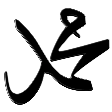 Arabic Calligraphy  3D Icon