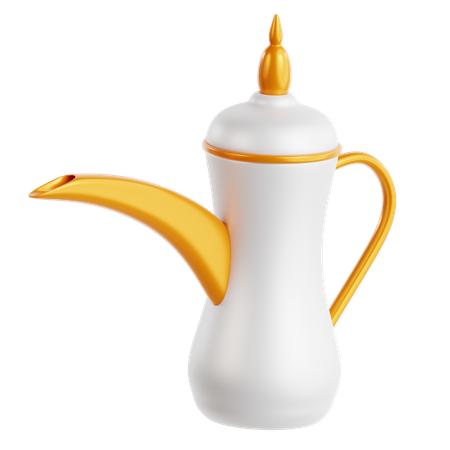 Arabic Coffee Pot  3D Icon