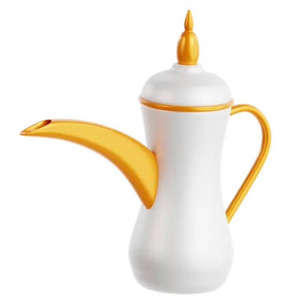 Arabic Coffee Pot  3D Icon