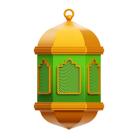 Arabic Lantern  3D Icon