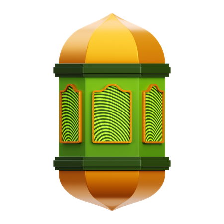 Arabic Lantern  3D Icon