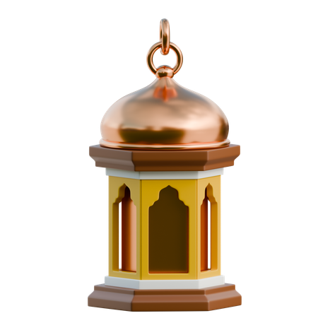 Arabic Lantern  3D Icon