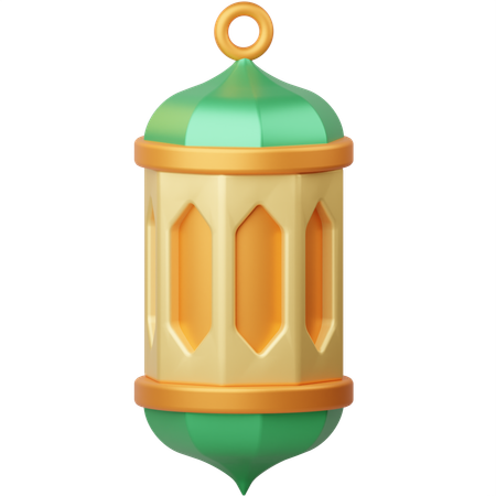 Arabic Lantern  3D Icon