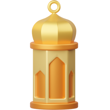 Arabic Lantern  3D Icon