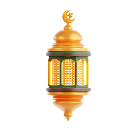 Arabic Lantern  3D Icon
