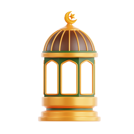 Arabic Lantern  3D Icon