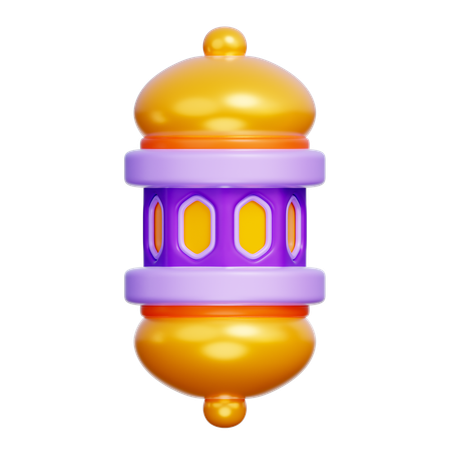 Arabic Lantern  3D Icon