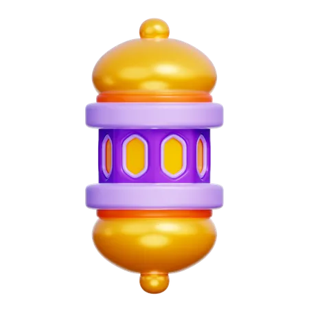 Arabic Lantern  3D Icon