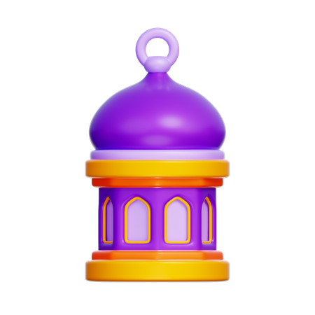 Arabic Lantern  3D Icon