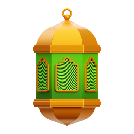 Arabic Lantern  3D Icon