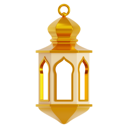 Arabic Lantern  3D Icon